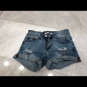 Comfy jean shorts
